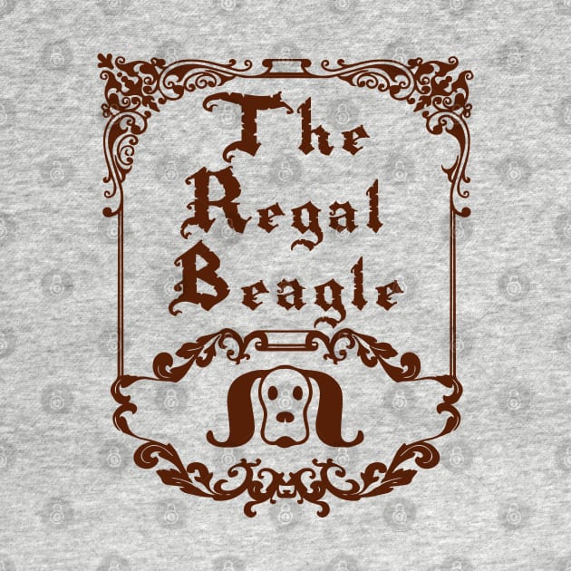 Regal Beagle Menu 1977 by Alema Art